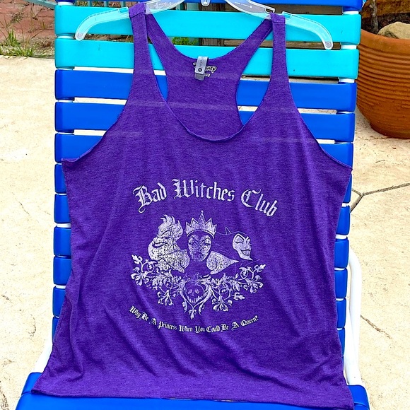 Disney Bad Witches Club Tank Top Purple - Picture 7 of 11